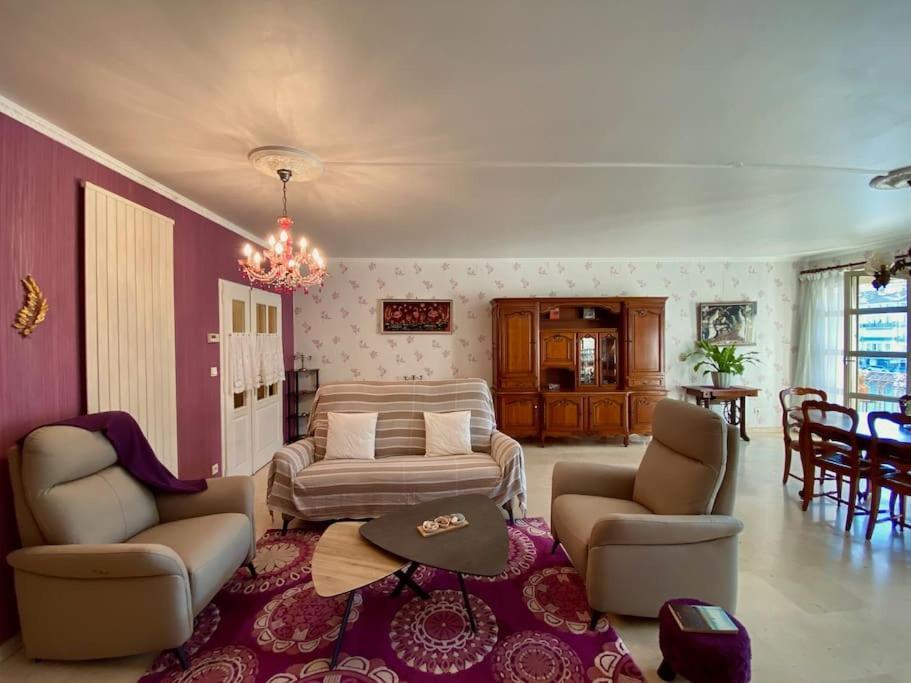 "Georgio" Grand Appartement Traversant Avec Vue Canal Et Parking Sète Buitenkant foto