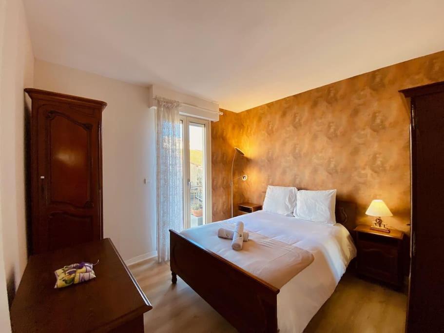 "Georgio" Grand Appartement Traversant Avec Vue Canal Et Parking Sète Buitenkant foto
